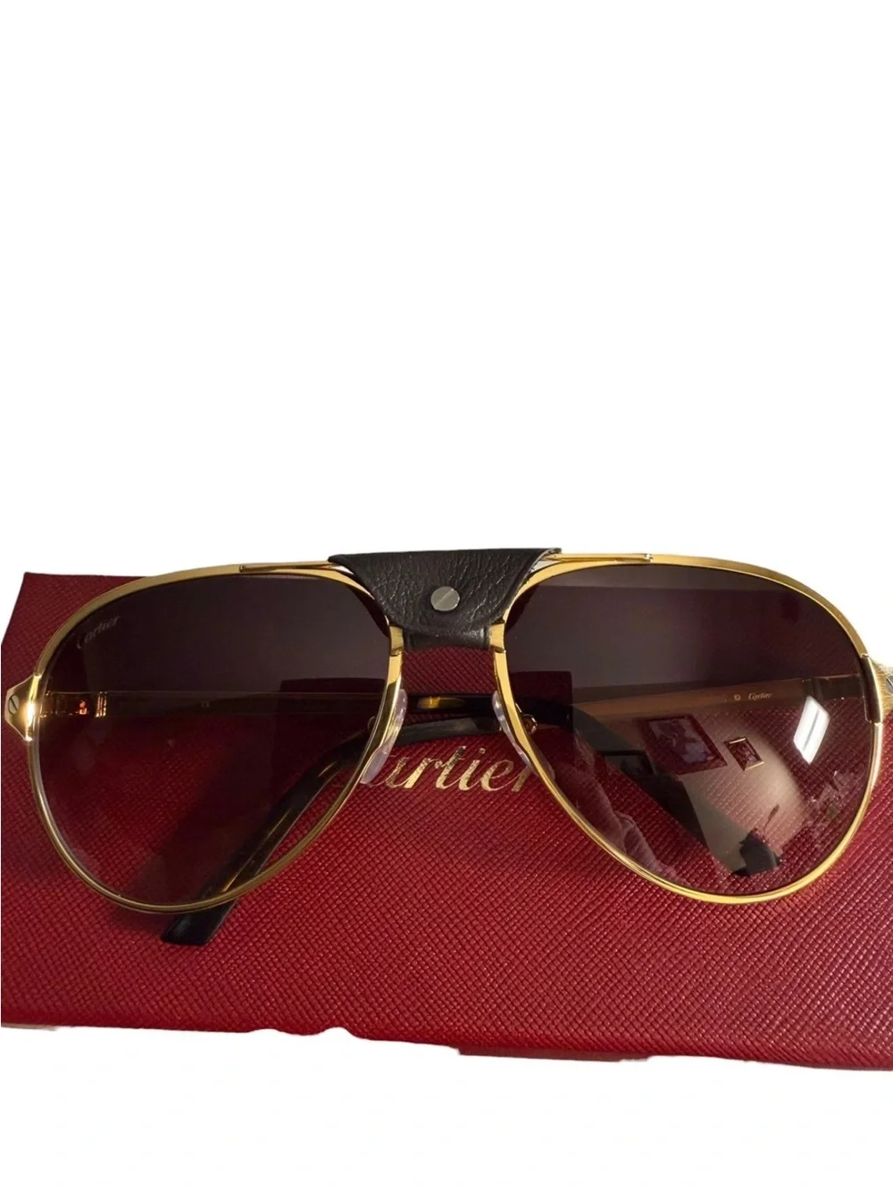 Cartier | Accessories | Cartier Gold Frame Sunglasses With  display picture 3
